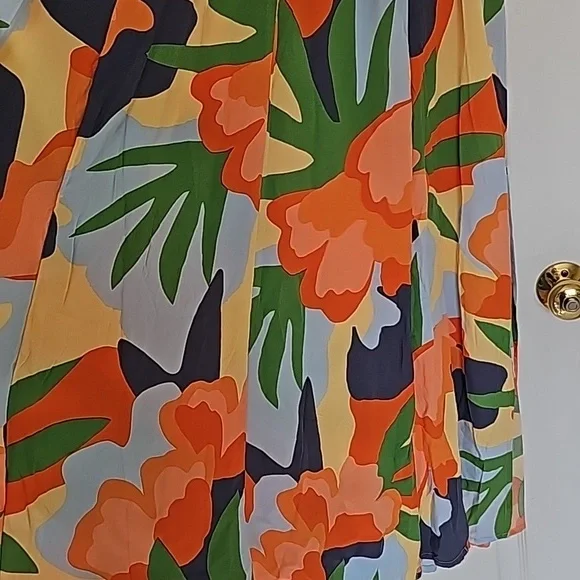 NWT Anthropologie SPRING HILDA Abel the Label  Floral Maxi Dress - Picture 3 of 7